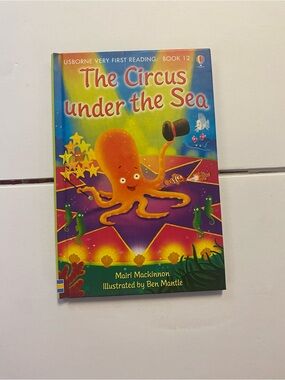 Born Kids Book - Orange Octopus with Blue & Purple Cover